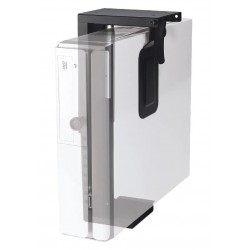 Neomounts CPU-D075BLACK/Držák na PC/pod stůl/výška PC: 20-36 cm/šírka PC: 5-10 cm /černý