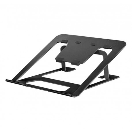 Neomounts NSLS085BLACK/Držák na notebook,tablet/na stůl/10-17"/nosn. 5kg/ 6 různých výškových poloh/skládací/černý