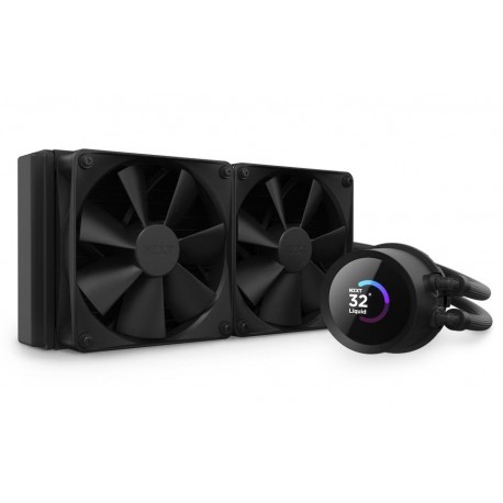 NZXT vodní chladič Kraken 240 / 2x120mm fan / 4-pin PWM / LCD disp. / 6 let