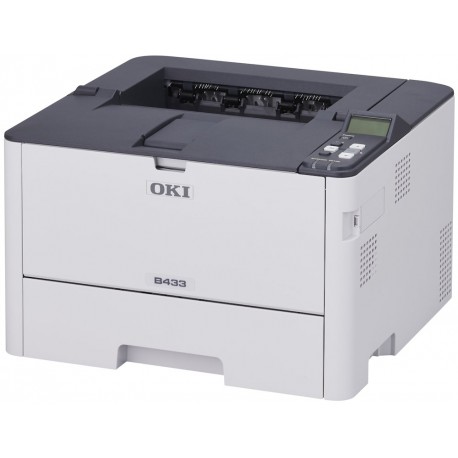 OKI B433dn/ A4/ 1200x1200 dpi/ 40 ppm/ USB 2.0/ LAN/ PCL 6/ duplex