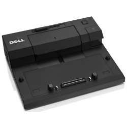 OPRAVENÉ - DELL EURO1 Simple E-port replikátor/ jednoduchý/ dokovací stanice/ 130W AC adap./ USB 3.0/ s nap. kabelem/ pr...