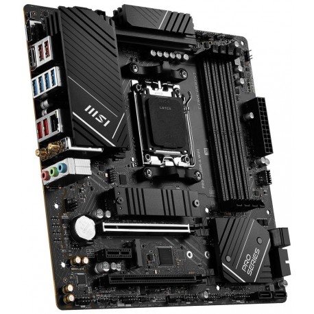 OPRAVENÉ - MSI PRO B650M-A WIFI / AMD B650 / AM5 / 4x DDR5 / 2x M.2 / HDMI / DP /  WiFi / mATX