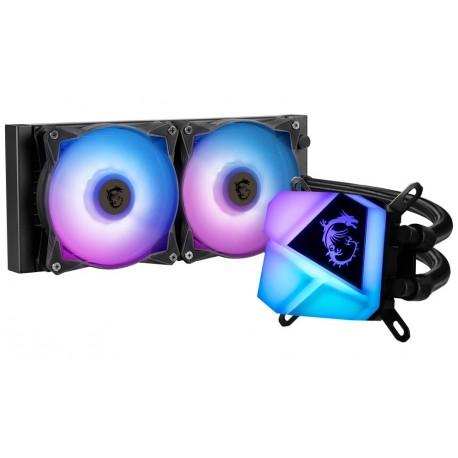 OPRAVENÉ - MSI vodní chladič CPU MAG CORELIQUID C240/ 2x ARGB 120 mm fan / podpora LGA1700