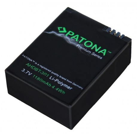 PATONA baterie pro digitální kameru GoPro HD Hero 3 1180mAh Li-Pol Premium