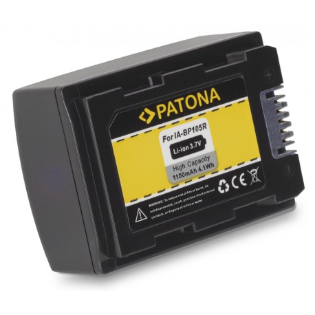 PATONA baterie pro digitální kameru Samsung IA-BP105R 1100mAh 3,7V Li-Ion