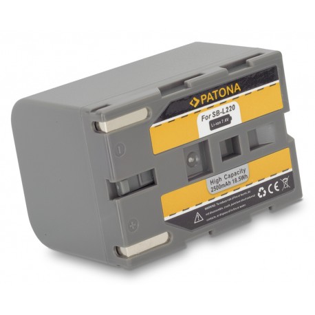 PATONA baterie pro digitální kameru Samsung SB-L220 2500mAh