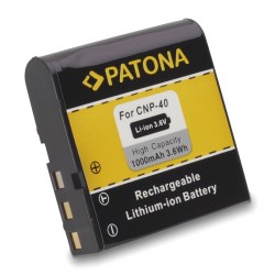 PATONA baterie pro foto Casio NP-40 /Rollei Movieline UHD10x 1000mAh