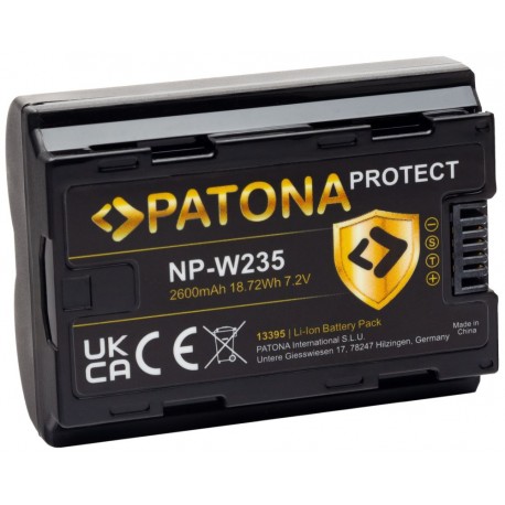PATONA baterie pro foto Fuji NP-W235 2600mAh Li-Ion 7,2V Protect X-T4