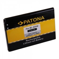 PATONA baterie pro mobilní telefon LG D855 3000mAh 3,8V Li-Ion  BL-53YH