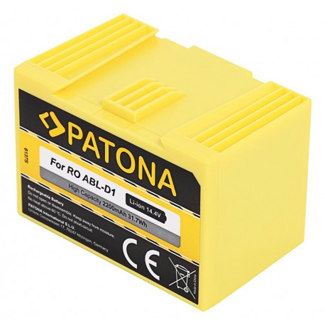 PATONA baterie pro robotický vysavač iRobot i7/i4/i3/e5/e6 14,4V 2200mAh Li-lon