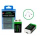 PATONA nabíjecí baterie 6F22/LR22 Li-lon 400mAh 9V s USB-C nabíjením, 2ks v balení