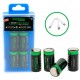 PATONA nabíjecí baterie CR123A Li-lon 800mAh 3,0 V s USB-C nabíjením, 4ks v balení