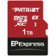 PATRIOT EP Express MircoSD Card 1TB / UHS-I / U3 / CL10 / R:800 / W:600MB/s / Vhodné pro Nintendo Switch 2