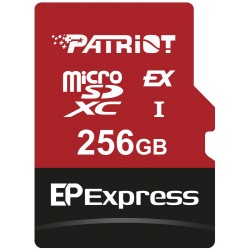 PATRIOT EP Express MircoSD Card 256GB / UHS-I / U3 / CL10 / R:800 / W:600MB/s / Vhodné pro Nintendo Switch 2