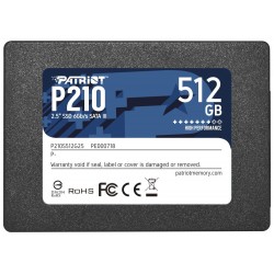 PATRIOT P210 512GB SSD / 2,5" / Interní / SATA 6GB/s / 7mm
