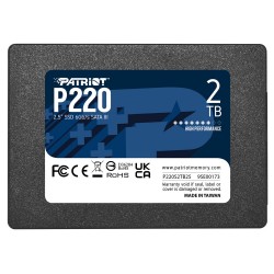 PATRIOT P220 2TB SSD / Interní / 2,5" / SATA 6Gb/s /