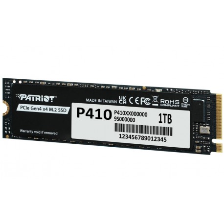 PATRIOT P410 1TB SSD / Interní / M.2 PCIe Gen4 x4 NVMe / 2280