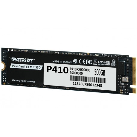 PATRIOT P410 500GB SSD / Interní / M.2 PCIe Gen4 x4 NVMe / 2280