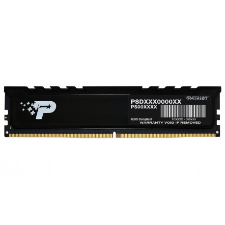 PATRIOT Signature Premium 32GB DDR5 6400MT/s / CUDIMM / CL52 / 1,1V /