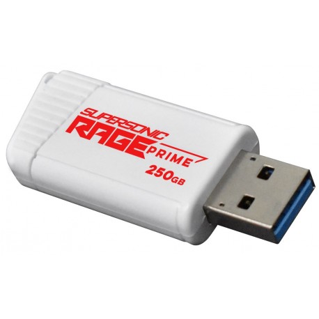 PATRIOT Supersonic Rage Prime / 250GB / USB 3.2 Gen 2 / bílá