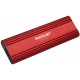 PATRIOT TRANSPORTER Lite 4TB Portable SSD / USB 3.2 Gen2 / USB-C / externí / hliníkové tělo / červený