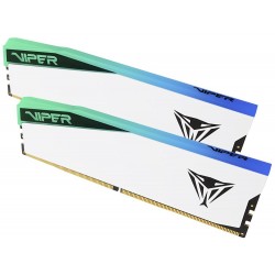 PATRIOT VIPER ELITE 5 WHITE RGB 48GB DDR5 6000MHz / DIMM / CL42 / Kit 2x 24GB