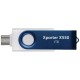 PATRIOT Xporter X550 1TB / USB Typ-A + USB Typ-C / USB 3.2 Gen 1 / bílo-modrá