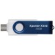 PATRIOT Xporter X550 512GB / USB Typ-A + USB Typ-C / USB 3.2 Gen 1 / bílo-modrá