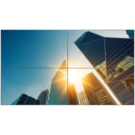 Philips Video Wall IPS panel – 55" LED displej, FHD rozlišení, jas 700 cd/m2, rámeček 1.7 mm, provoz 24/7