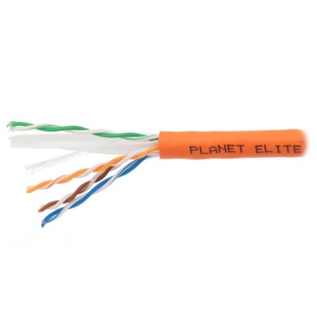 PLANET Elite kabel UTP, drát, 4pár, Cat 6, LS0H, B2ca, balení 225m