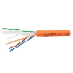 PLANET Elite kabel UTP, drát, 4pár, Cat 6, LS0H, B2ca, balení 305m