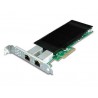 Planet ENW-9720P PCI-E 4x síťová karta, 2x 1Gb RJ-45, 2x PoE+ 802.3at 30W, -10 až +60st