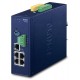 Planet IVR-300 Enterprise router/FW VPN/VLAN/QoS/HA/AP kontroler, 2x WAN (SD-WAN), 3x LAN, IP30, -40/75st, 9-54VDC