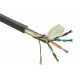 PLANET kabel FTP, drát, 4pár, Cat 5e, PE venkovní, Planet Elite, Dca (balení 1km)