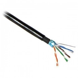 PLANET kabel FTP, drát, 4pár, Cat 5e, PE+PE venkovní dvouplášť, Planet Elite, Dca (balení 305m)