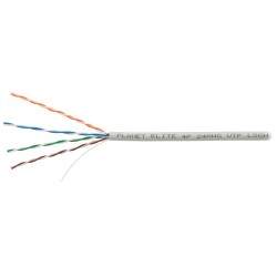 PLANET kabel UTP, drát, 4pár, Cat 5e, LS0H, Planet Elite, Dca, 2404N03, balení 305m, REELEX