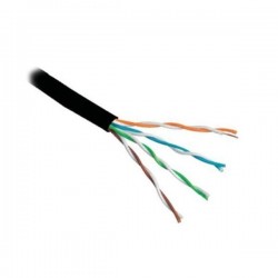PLANET kabel UTP, drát, 4pár, Cat 5e, PE venkovní, Planet Elite, Dca, balení 305m
