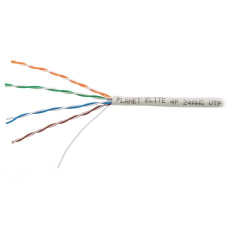 PLANET kabel UTP, drát, 4pár, Cat 5e, Planet Elite, 2404N03, balení 305m, REELEX