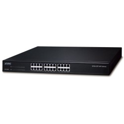 Planet VGW-2420FS VoIP gateway, 24x FXS, SIP, CallerID, Fax, Hotline, firewall, SNMP, SSH/TLS, QoS