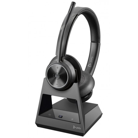 Poly Savi 7320-M Office Stereo DECT 1880-1900 MHz Headset EMEA - INTL English Loc Euro plug