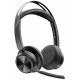 Poly Voyager Focus 2 Microsoft Teams Certified USB-C-C Headset +USB-C/A Adapter