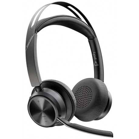 Poly Voyager Focus 2 Microsoft Teams Certified USB-C-C Headset +USB-C/A Adapter