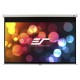 POŠKOZENÝ OBAL - ELITE SCREENS plátno roleta 100" (254 cm)/ 16:9/ 124,5 x 221 cm/ Gain 1,1/ case bílý/ Fiber Glass/ slow retra..