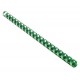 POŠKOZENÝ OBAL - EUROSUPPLIES plastové hřbety/ formát A4/ 28,5mm/ zelené/ 50 pack