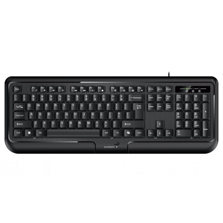 POŠKOZENÝ OBAL - GENIUS KB-118 ver. II/ Drátová/ Copilot/ USB/ černá/ CZ+SK layout