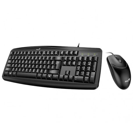 POŠKOZENÝ OBAL - GENIUS Smart KM-200/ Drátový set/ Copilot/ USB/ černá/ CZ+SK layout