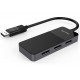 PremiumCord adaptér MST DisplayPort 1.4 na 3x DisplayPort / 8K / 3x 4K/ černý