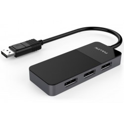 PremiumCord adaptér MST DisplayPort 1.4 na 3x DisplayPort / 8K / 3x 4K/ černý