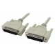 PremiumCord Datový kabel 25M-25M 3m 25ž.