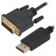 PremiumCord DisplayPort na DVI kabel 3m